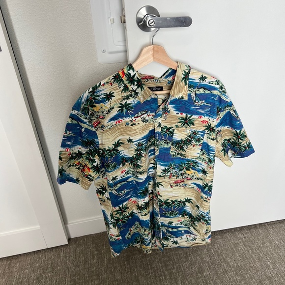 J Crew Hawaiian button down (flex fit) - Picture 1 of 1